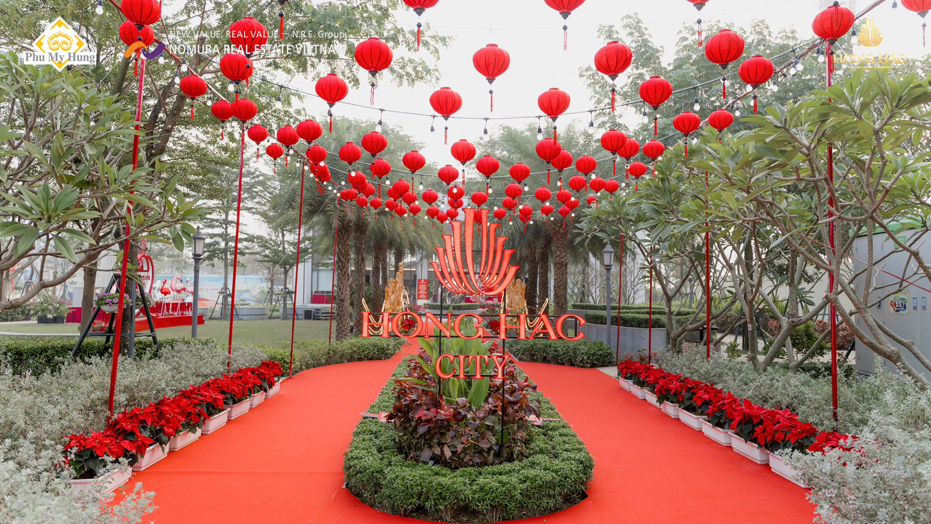 Phố xuân Hồng Hạc City