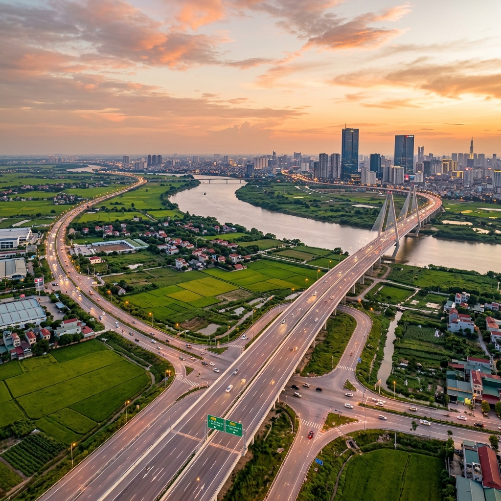 Hồng Hạc City kết nối Hà Nội như thế nào? Lộ trình & Thời gian thực tế